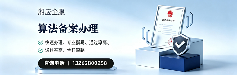 徐州算法备案申报服务