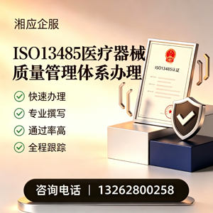 徐州ISO13485医疗器械质量管理体系认证服务