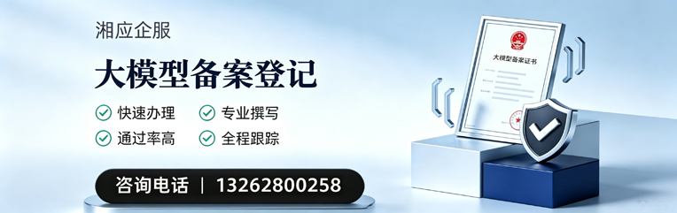 徐州大模型备案申报服务